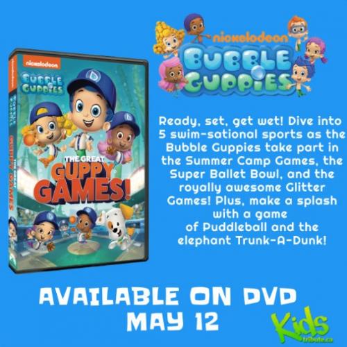 Bubble Guppies: The Great Guppy Games! DVD Contest
