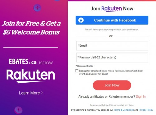 Get A Welcome Bonus With Rakuten